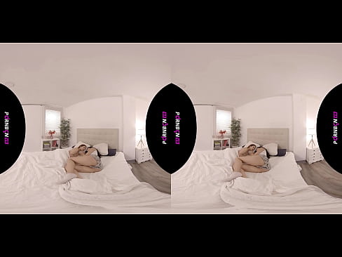 ❤️ PORNBCN VR दोन तरुण लेस्बियन 4K 180 3D व्हर्च्युअल रिअॅलिटीमध्ये खडबडीत जागे झाले जिनिव्हा बेलुची कॅटरिना मोरेनो ️❌  लिंग